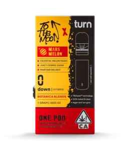 Turn x To The Moon Mars Melon 1G THC Disposable Vape
