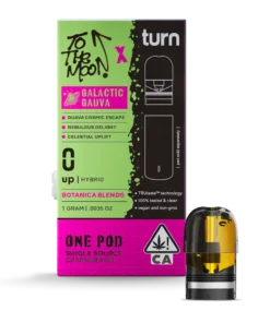 Turn x To The Moon Galactic Gauva 1G THC Disposable Vape